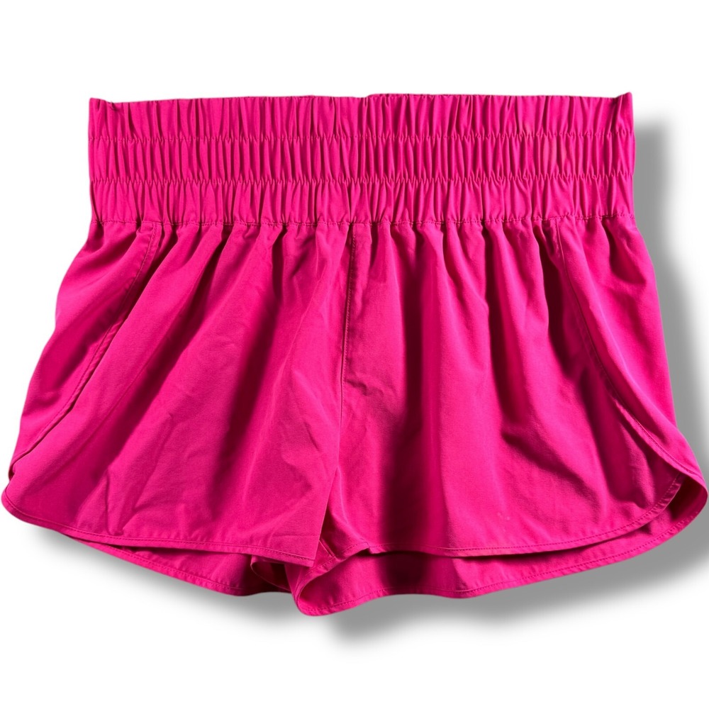 No Boundaries Shorts Athletic Gym Running Pink Women's Junior Size XXL